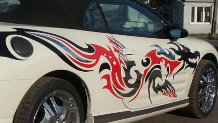 Аэрография на авто Хендай
