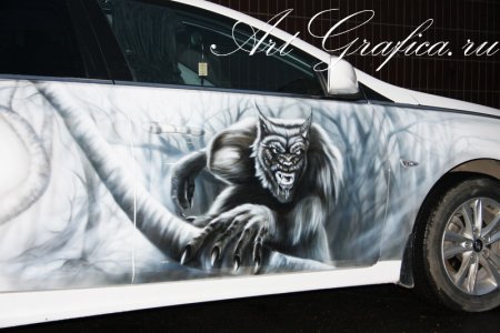 Трафареты на авто