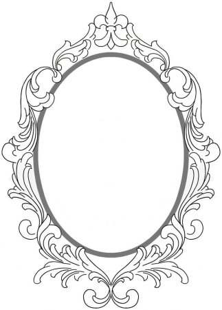 Овальные узоры для росписи