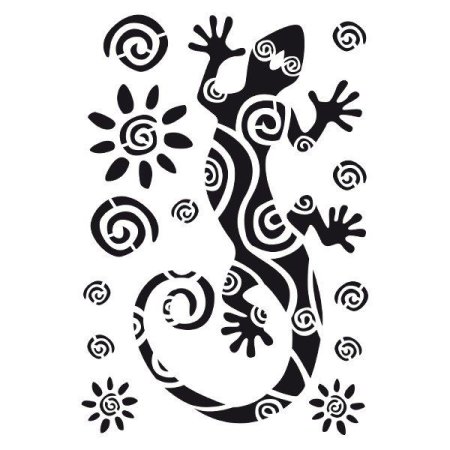 Этнический орнамент трафарет