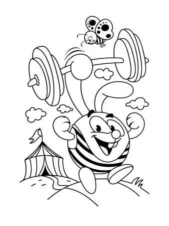 ЗОЖ раскраски для детей