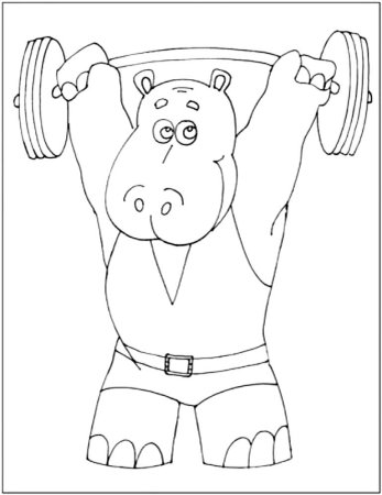 Здоровый образ жизни раскраска