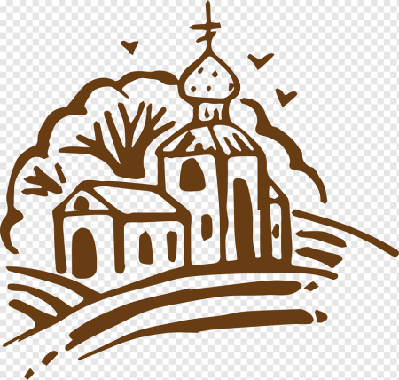 Церковь рисунок