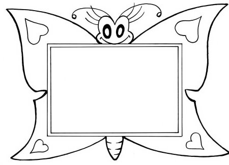 Трафареты рамок для фотографий