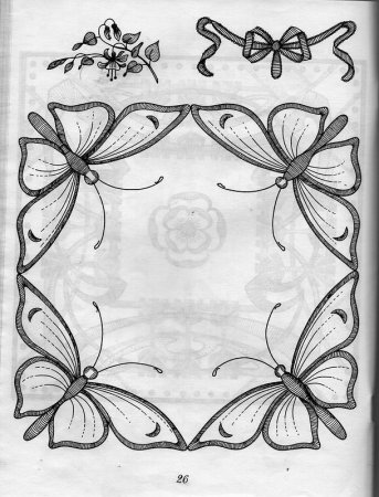 Эскизы платков с узорами