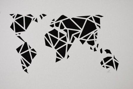 Трафарет "геометрия"