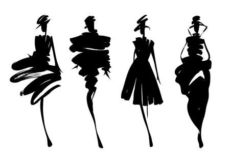 Силуэт женской фигуры