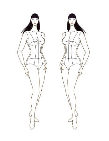 Фигура для моделирования одежды