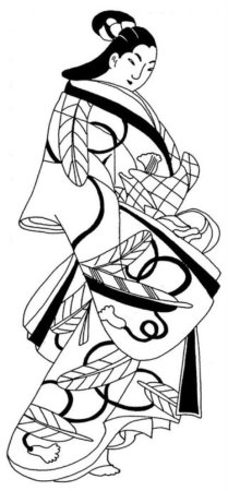 Трафареты в японском стиле