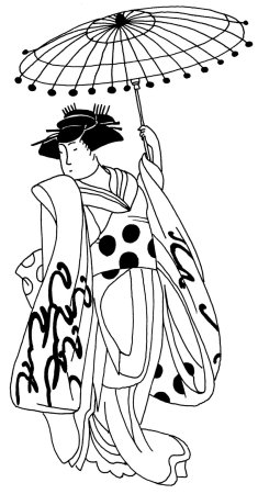 Трафареты японские мотивы