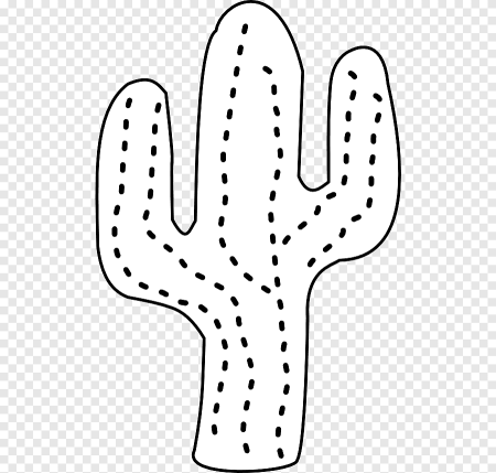 Кактус контур