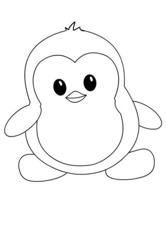 Пингвин для вырезания