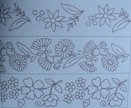 Орнаменты растительные для рисования