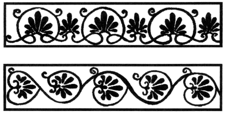 Пальметта древней Греции