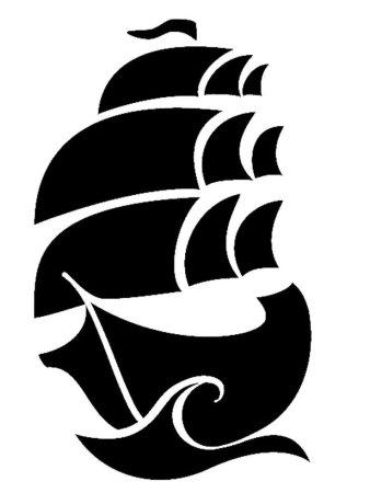 Трафареты "корабли"