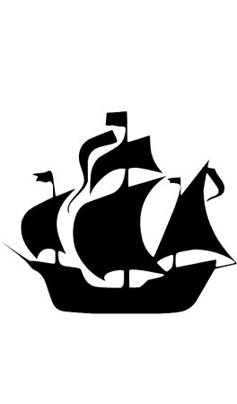 Трафареты кораблей для декора