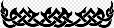 Кельтский узор на топор для травления