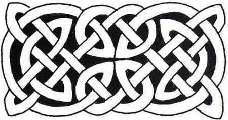 Славянские плетеные узоры