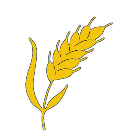 Колосок для вырезания