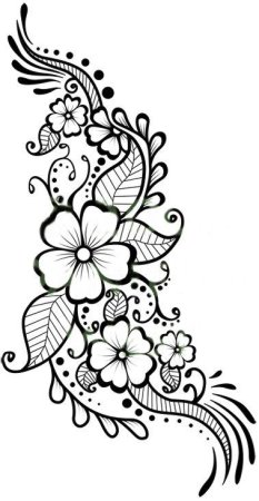 Мехенди эскизы