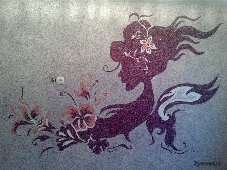 Жидкие обои рисунки