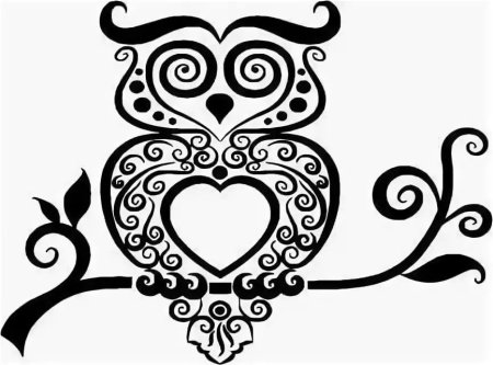 Джутовая филигрань трафареты