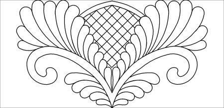 Узоры для джутовой филиграни