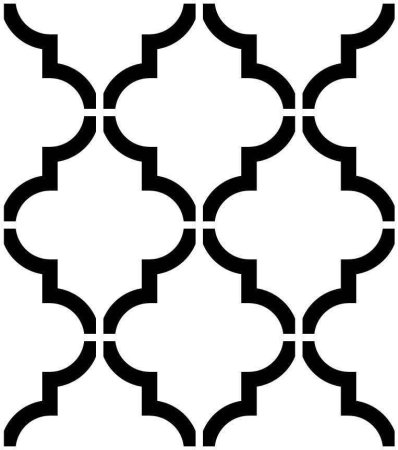 Трафарет узор