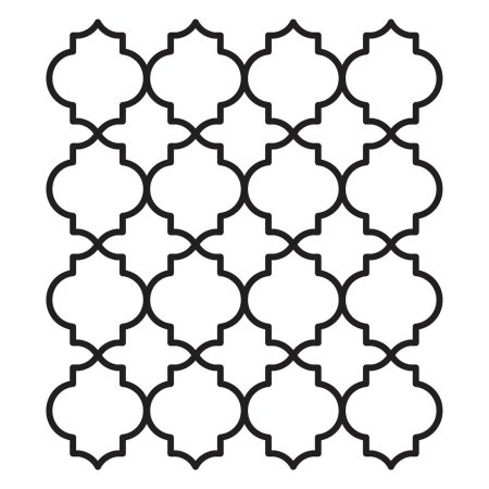 Трафарет Марокканская плитка