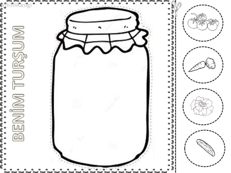 Трафарет банка для аппликации
