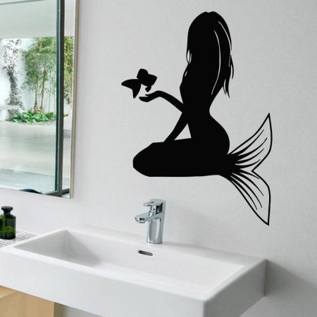 Наклейки в ванную комнату