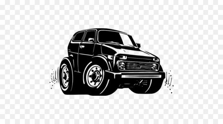 Lada 4x4 vector