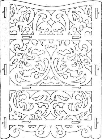 Трафареты полочек для выпиливания лобзиком