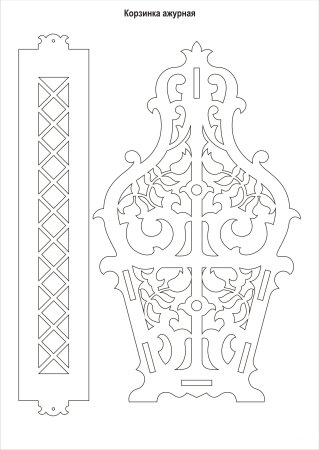 Чертежи для выпиливания электролобзиком по дереву