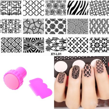 Схема нанесения лака на ногти