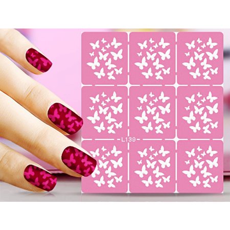 Трафарет лак для ногтей