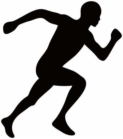 Силуэт спортсмена