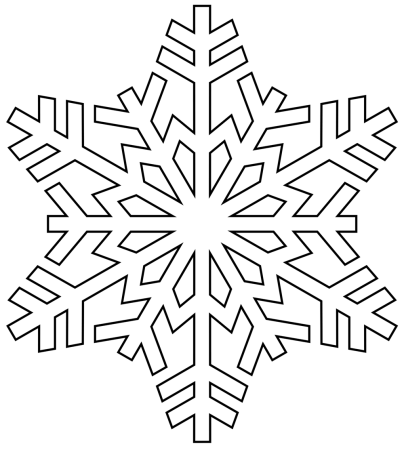 Снежинки для вырезания