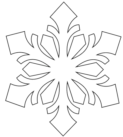 Трафареты на окна новогодние