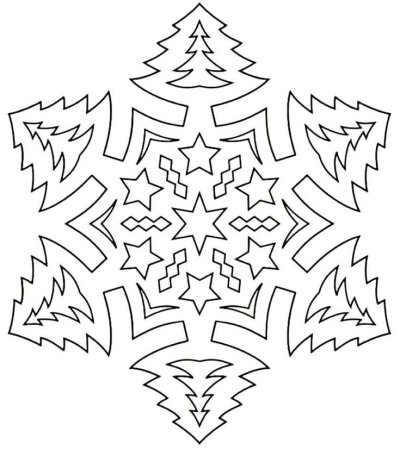 Снежинки для вырезания