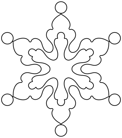 Красивые снежинки из бумаги схемы для вырезания объемные