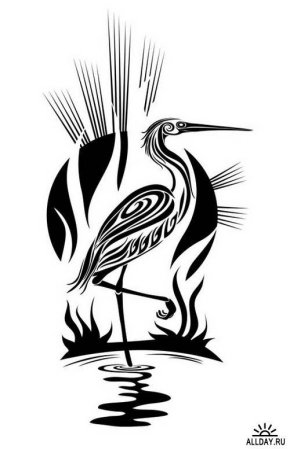Стилизованные Аисты