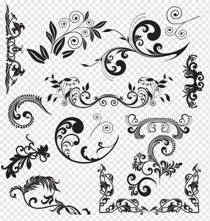 Узор из завитков