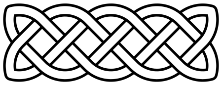 Руническая Славянская вязь орнамент