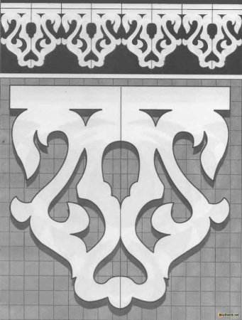 Трафареты для прорезной резьбы наличники для окон