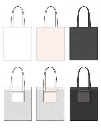 Сумка трафарет