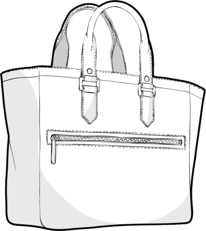 Раскраска сумка
