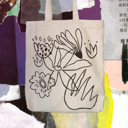 Эскиз сумки из ткани