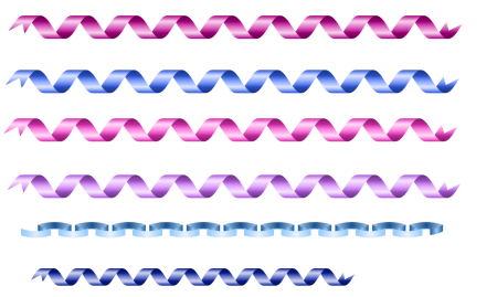 Волнистая лента