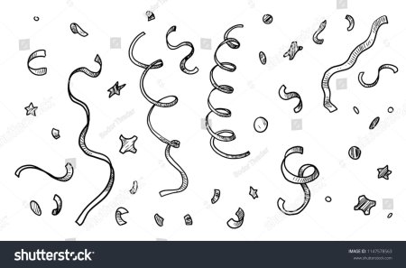 Черно белый серпантин